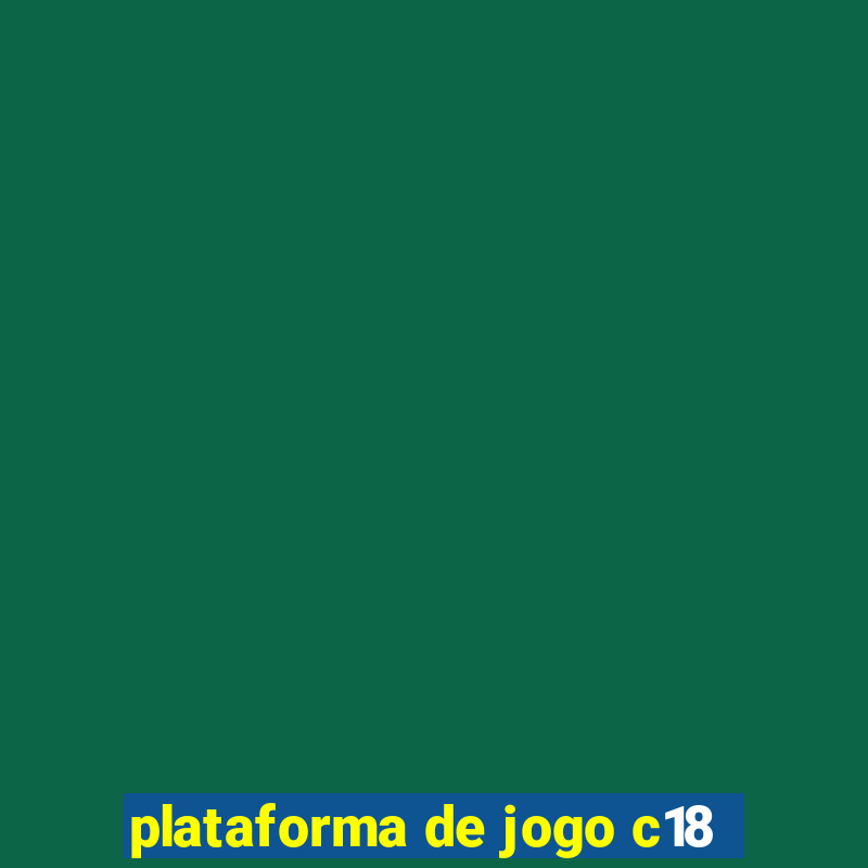 plataforma de jogo c18